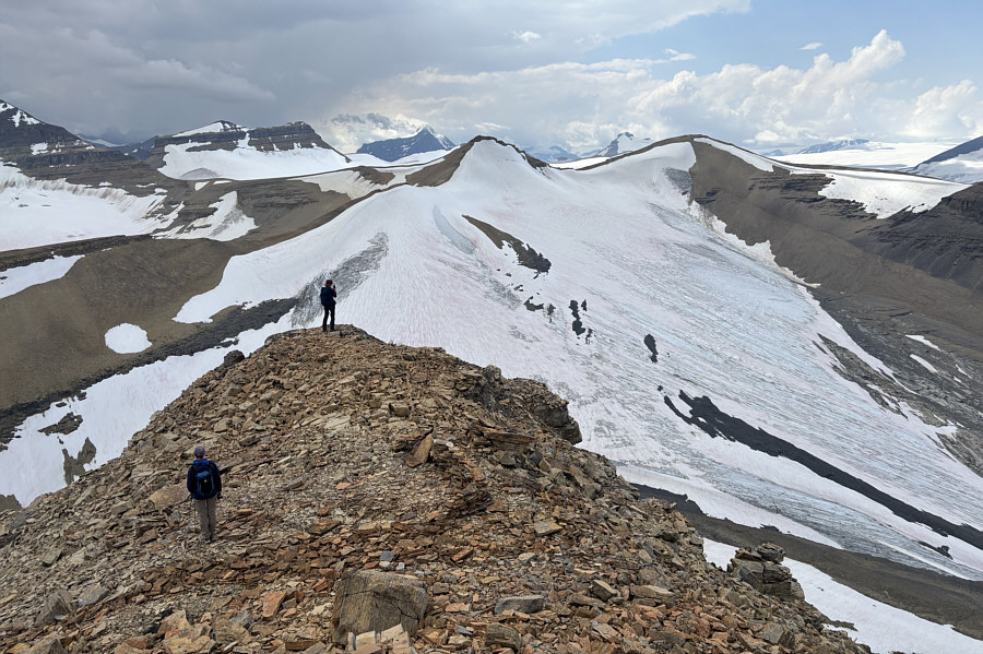 Still some good skiing here in August?