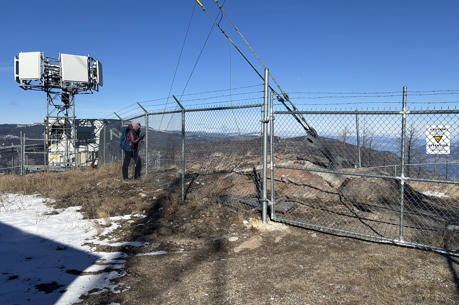 Did they really have to fence off the true summit?