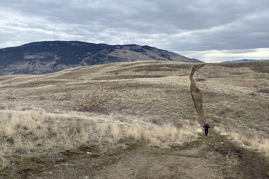 Hard to tell at this point which summit is higher...