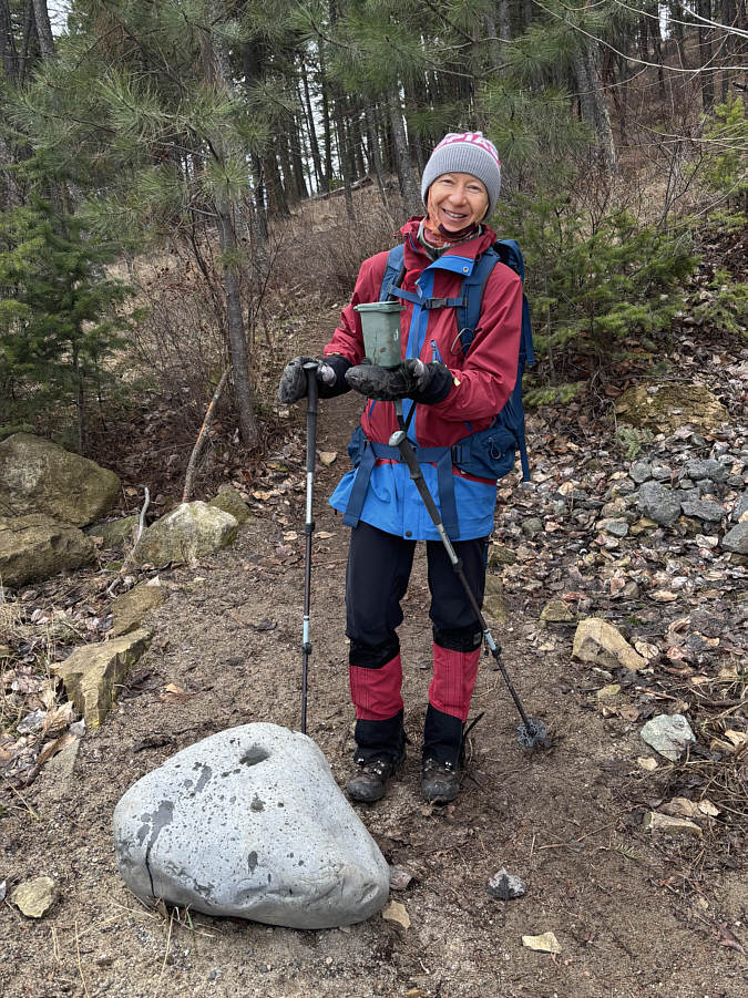 It's actually a geocache!