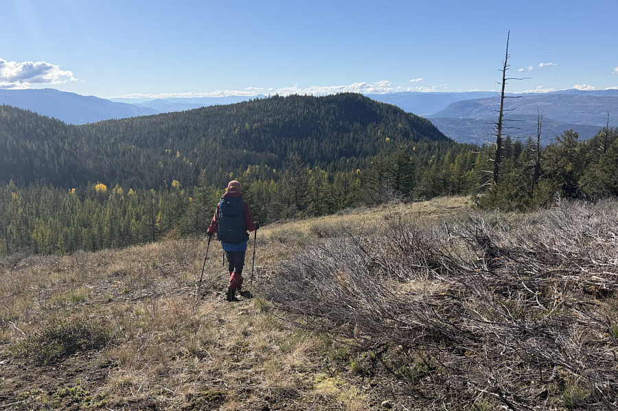 This return hike would take its toll on me...the next day!