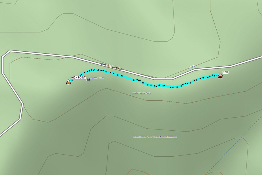 Bagging officially-named summits doesn't get any easier than this...or does it (Steptoe Butte)?
