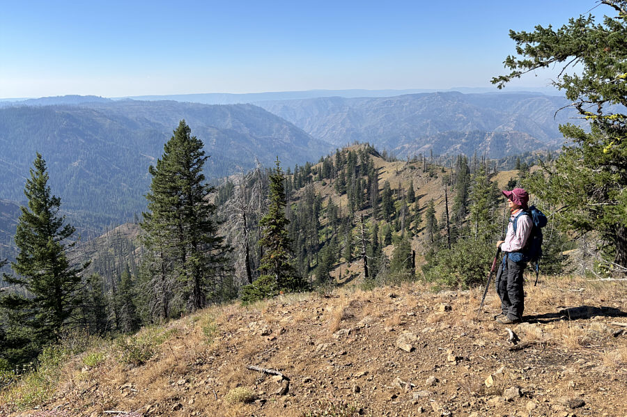 Kinda the same as what we saw from the trailhead!