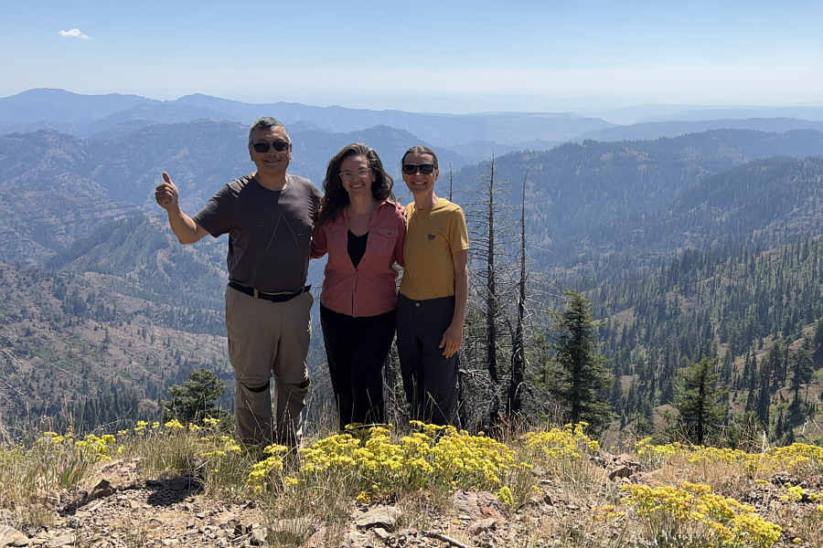 Julie has been a seasonal fire lookout for 20 years!