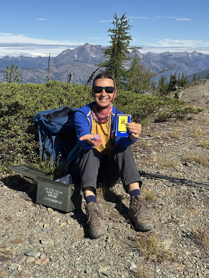 Hmmm...not much here...maybe because most people miss it on their way to the fire lookout.