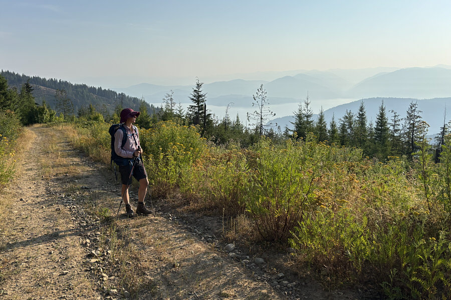 Wildfire smoke seems to be the story of our summer vacation this year!
