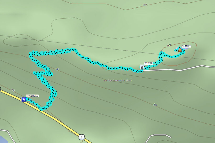 Easy hike to an officially-named summit...'nuff said!