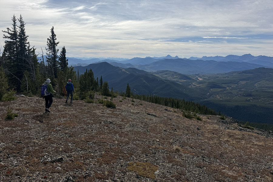 Can you spot Crowsnest Mountain?