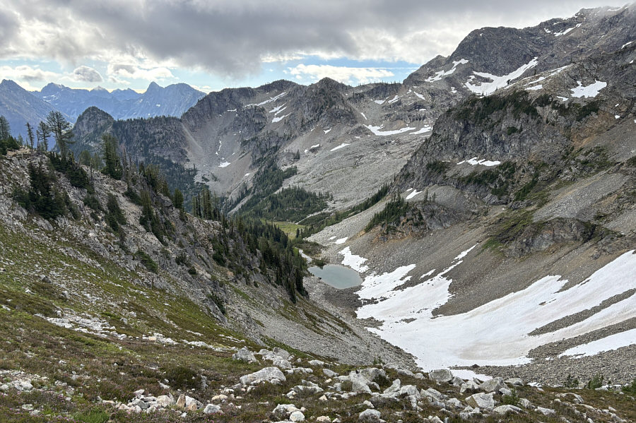 Can you spot the marmot in the photo?