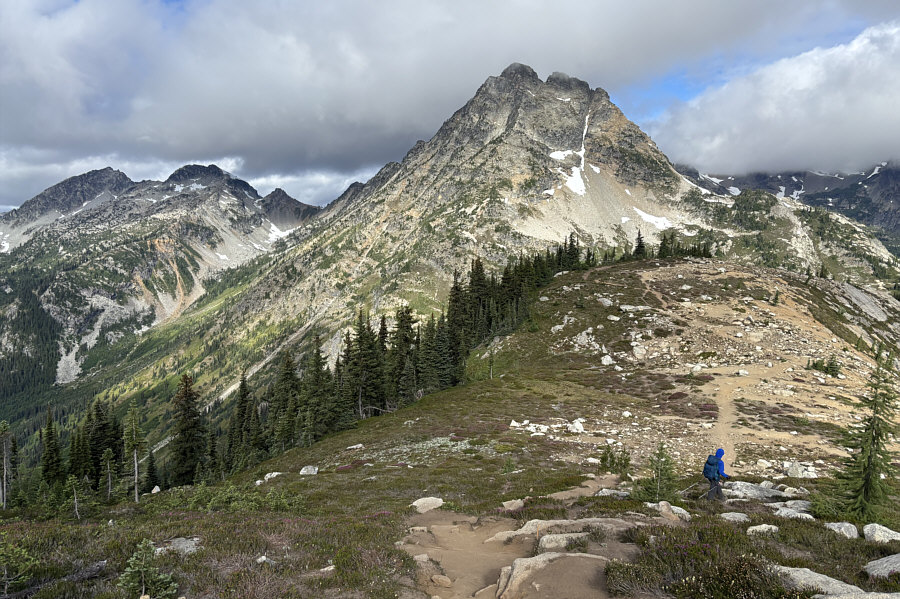 Maple Pass isn't even marked on most maps.