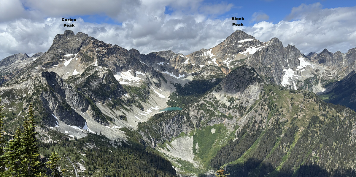 The ascent of Black Peak is apparently mostly a hike...mostly.