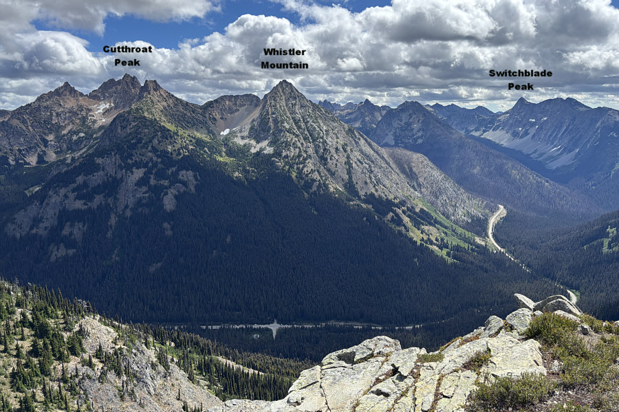 Whistler Mountain is apparently a Class 2 scramble directly from the highway...let's do it!