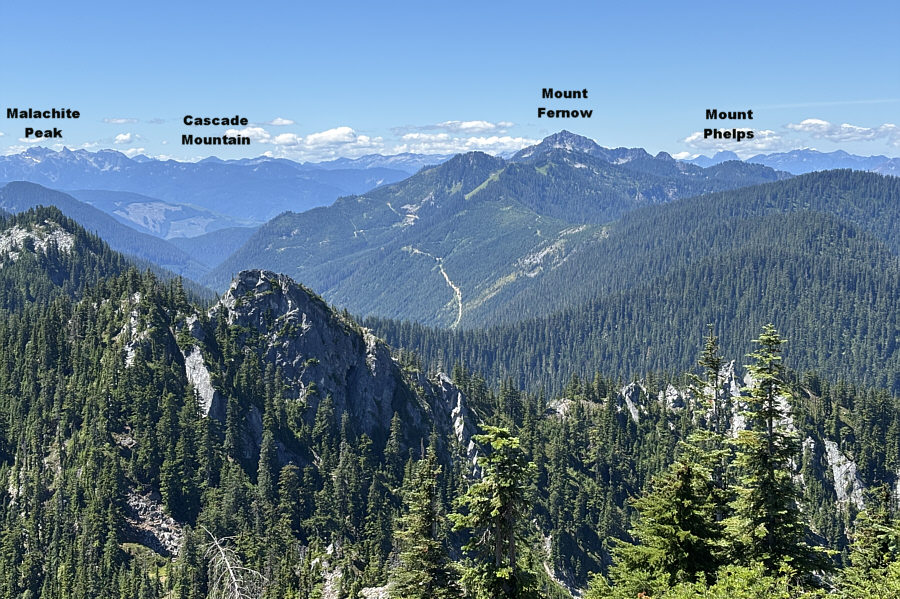 Mount Fernow is apparently a Class 4 scramble (ie. difficult).