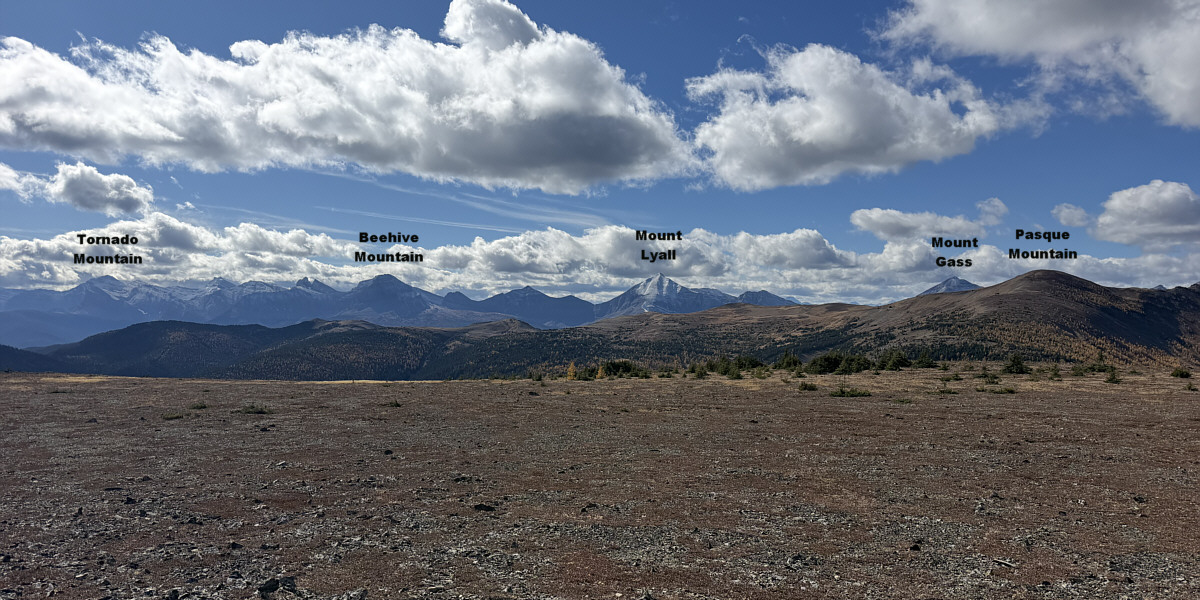 You could play soccer on this mountain top!
