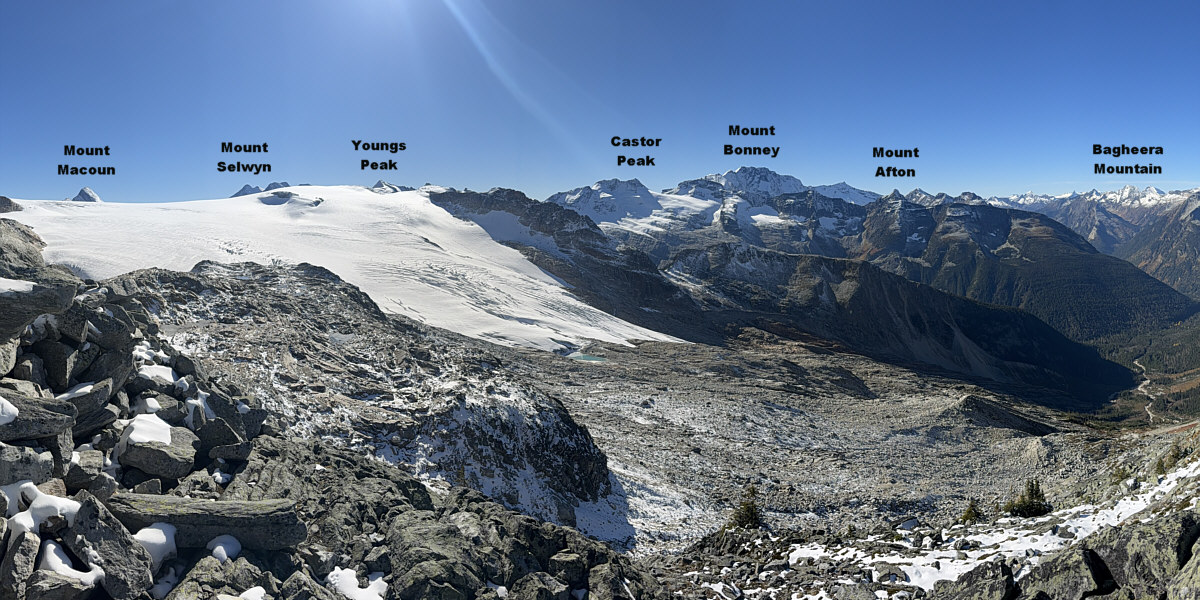 Zosia has already done it, but I still need to hike Glacier Crest someday...