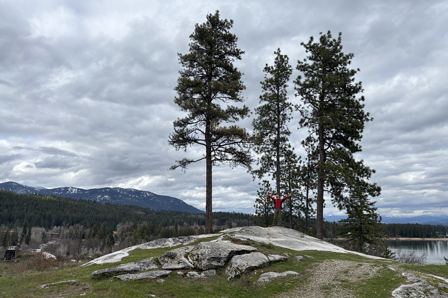 Second summit of the day...yeah!