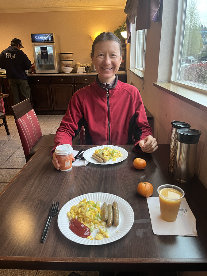 She added the green onions though!