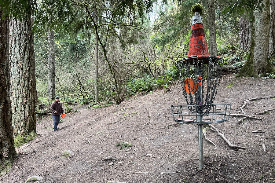 I don't remember making such a long putt at this course!