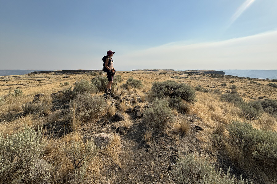 Maybe the surveyors were too lazy to walk out to the other end of the plateau!