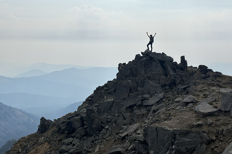 Looks higher than the true summit...but it's not!