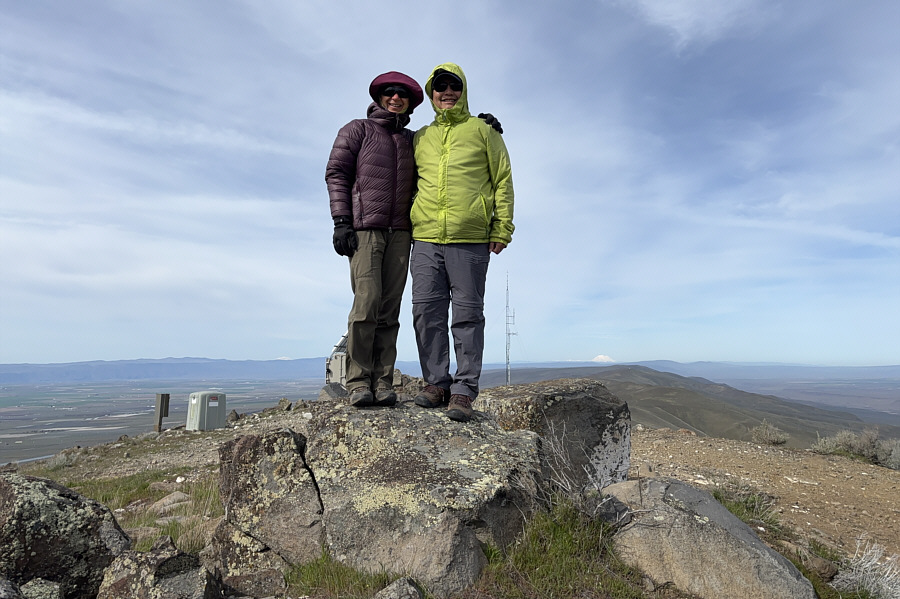 The wind was uncomfortably chilly here!