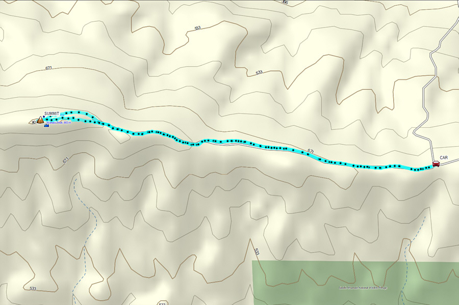 Not the most exciting ascent, but the views are worthwhile.