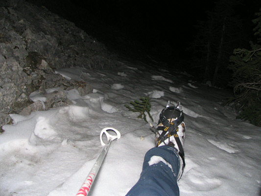 Night descents are so much more interesting...