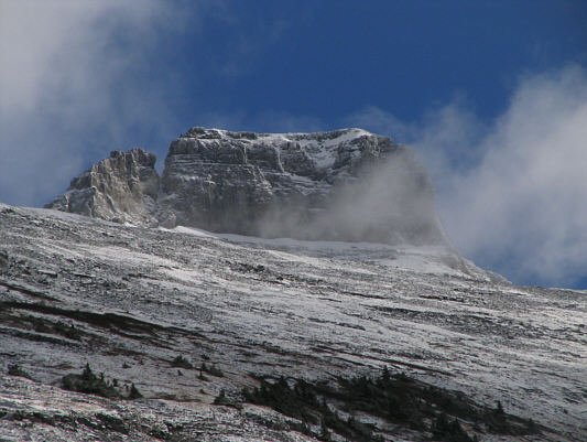 Looks frosty on the summit...