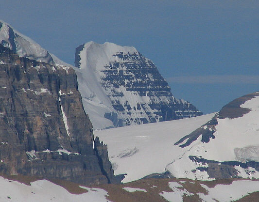 Fifth highest peak in the Canadian Rockies.
