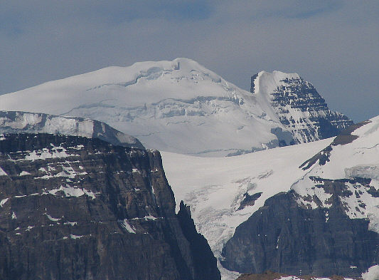 North Twin is the fourth highest peak in the Canadian Rockies.