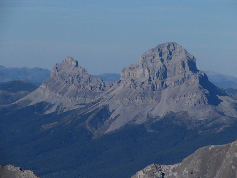 Doesn't Seven Sisters Mountain resemble Dolomite Peak?