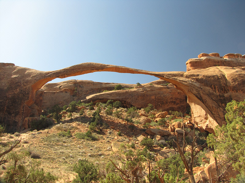 This is apparently the longest natural arch in the world.