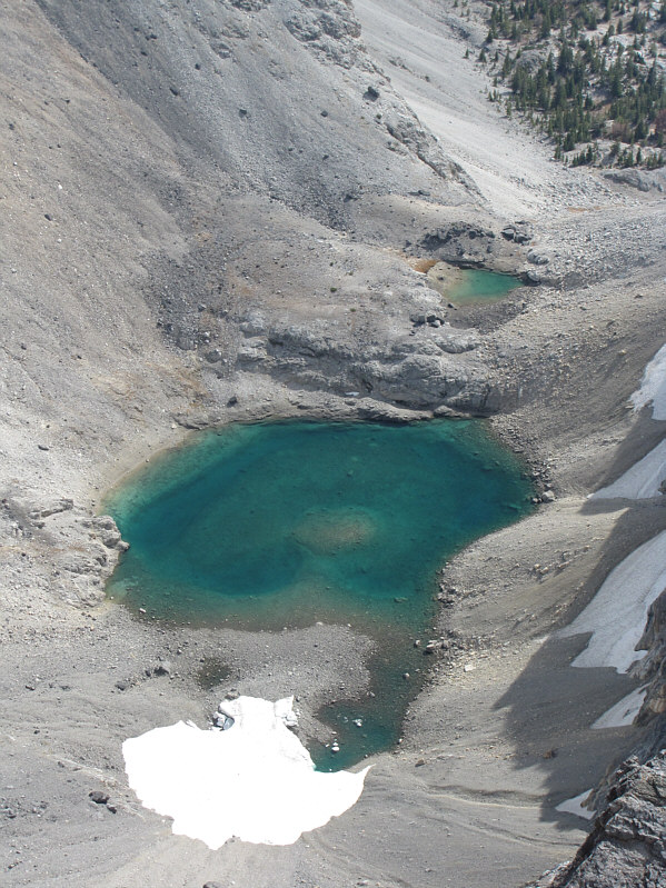 It's the biggest lake visible from Borah Peak!
