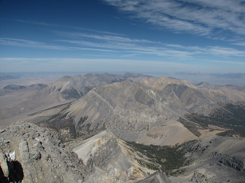 You could spend a lifetime in Idaho bagging easy 11,000-footers such as these!