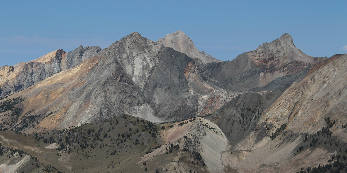 Beautiful peaks--I definitely want to come back and climb Cobb and Old Hyndman.