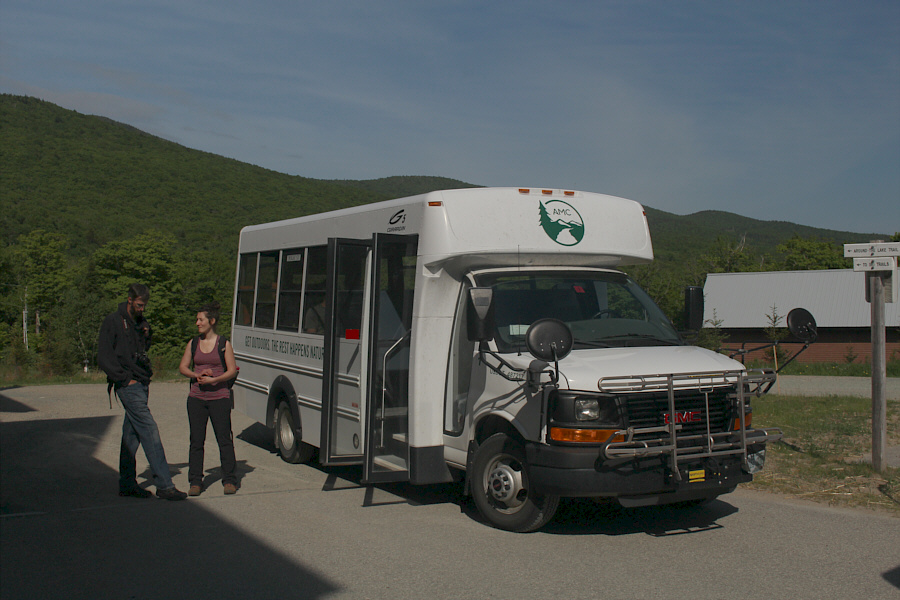 For people who do the Presidential Traverse in a single day, some might call this the "short bus"...