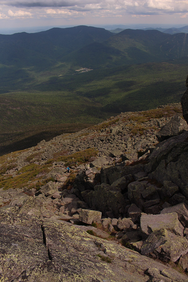 One of the few places along the Presidential Traverse that actually requires hands-on scrambling.