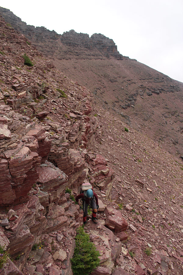 The ridge top still might be a fun scramble, but it's definitely no cake-walk!