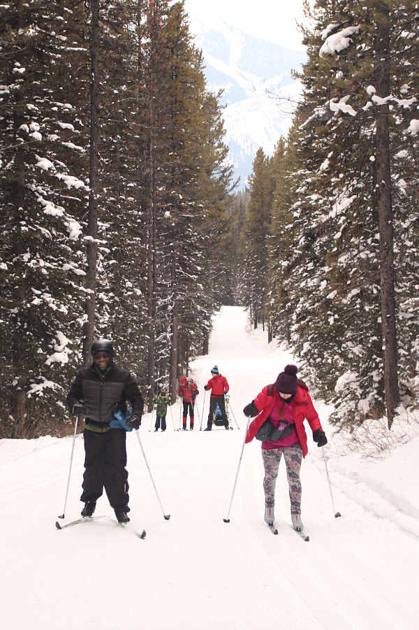 How often do you see black people cross-country skiing?