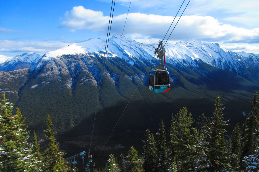 Can't wait to ride down the gondola for free!