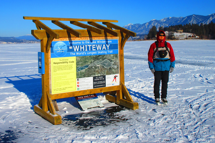 "World's Longest Skating Trail", eh? Let's find out...
