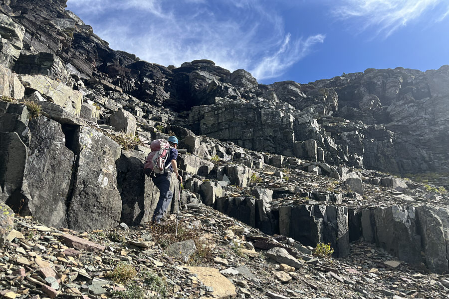 Steeper and more challenging than it looks!