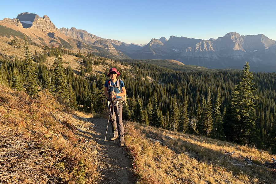 Can you spot the Granite Park Chalet?