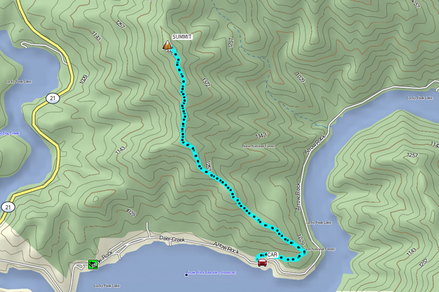 Our first Boise Grand Slam Peak!