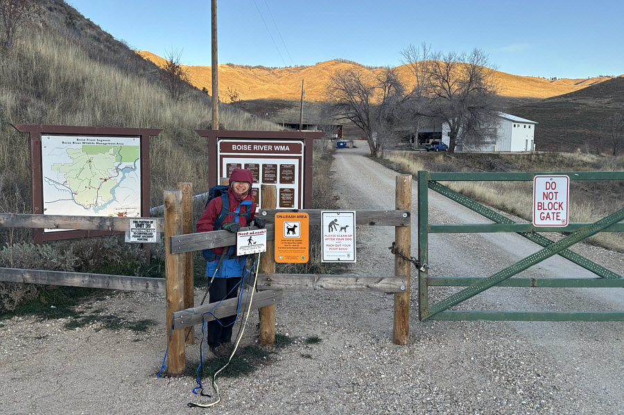They need to move the gate back and expand the parking lot!